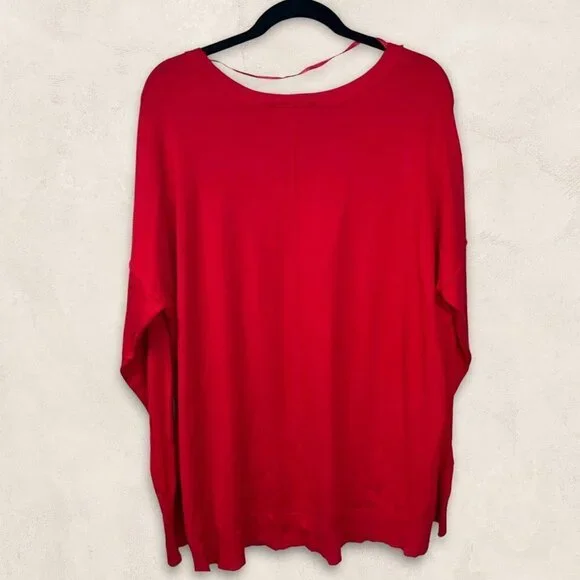 Nwot Lane Bryant Reverse Hem Sweater Size 18/20 (2XL) - Picture 5 of 5